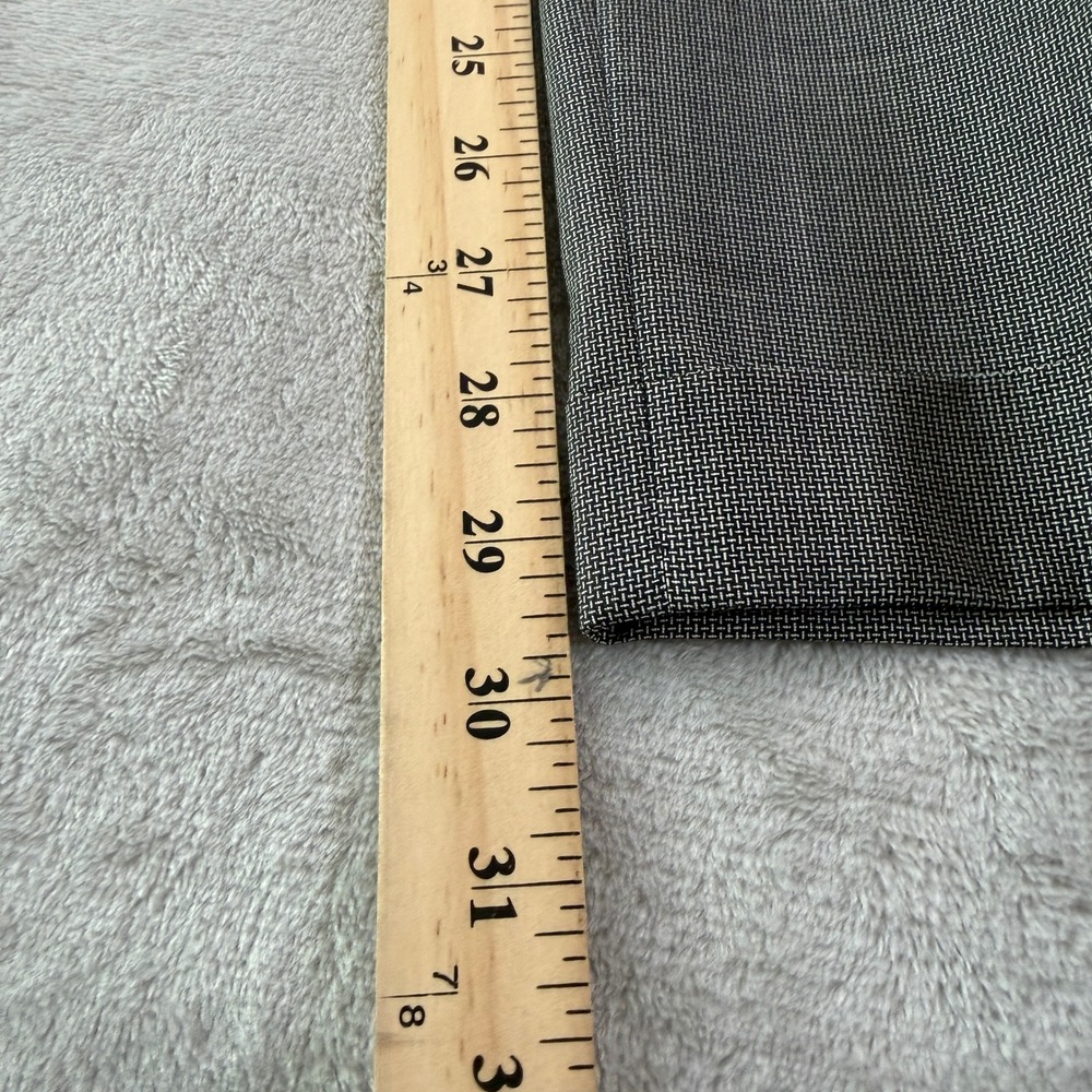 Zanella Alter Mens 36x30 Gray Wool Pleated Dress Pants Made in Italy Classic EUC - Picture 9 of 11